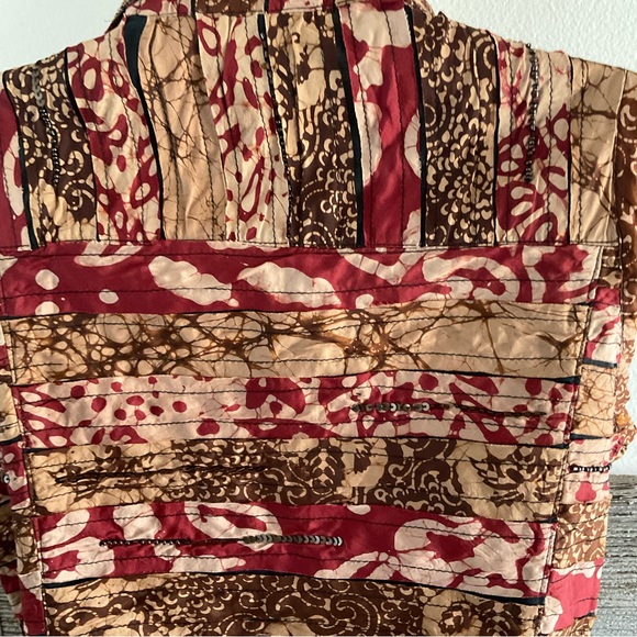 Chico vest with silk trim size 0 (small) - Picture 6 of 7